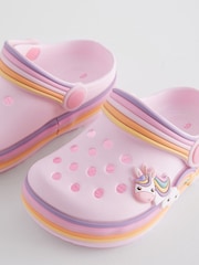 Pink Unicorn Light-Up Clogs - Image 5 of 5