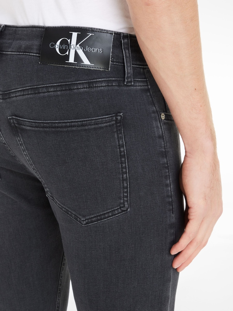 Calvin Klein Jeans Grey Skinny Jeans - Image 3 of 9