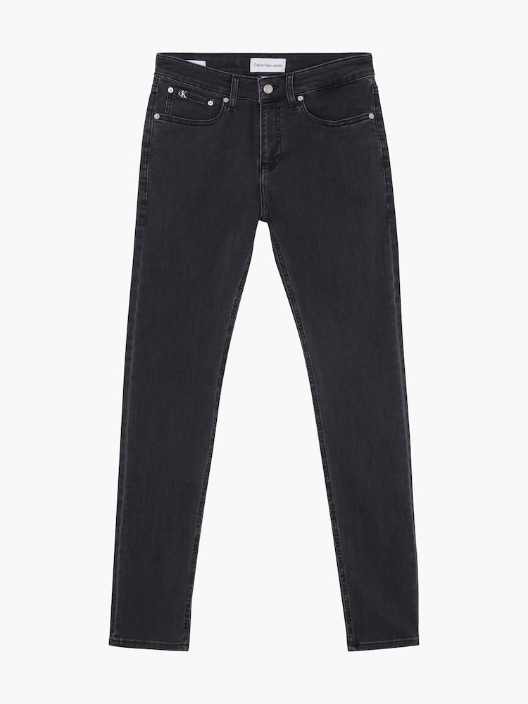Calvin Klein Jeans Grey Skinny Jeans - Image 7 of 9