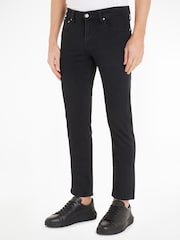 Calvin Klein Jeans Slim Fit Black Jeans - Image 1 of 5