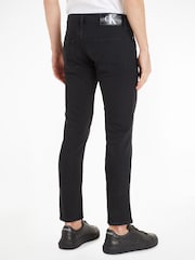 Calvin Klein Jeans Slim Fit Black Jeans - Image 2 of 5