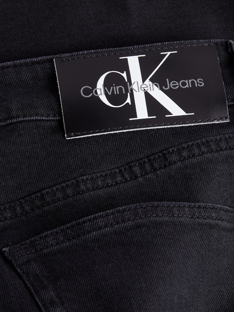 Calvin Klein Jeans Slim Fit Black Jeans - Image 5 of 5