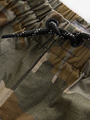 Khaki Camo Cargo 100% Cotton Shorts - Image 3 of 4