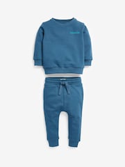Personalised Jersey Sweatshirt and Joggers Set (3mths-7yrs) - Image 2 of 2