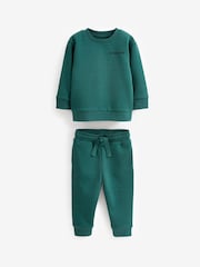 Personalised Jersey Sweatshirt and Joggers Set (3mths-7yrs) - Image 1 of 2