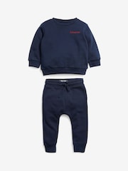 Personalised Jersey Sweatshirt and Joggers Set (3mths-7yrs) - Image 2 of 2