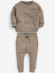 Personalised Jersey Sweatshirt and Joggers Set (3mths-7yrs) - Image 2 of 2