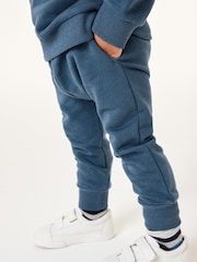Blue Plain Jersey Sweatshirt and Joggers Set (3mths-7yrs) - Image 4 of 8