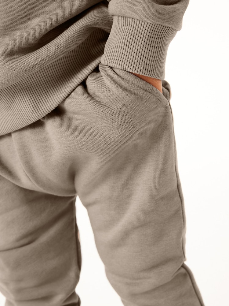 Stone - Set mit Jersey-Sweatshirt und Jogginghose, Uni (3 Monate bis 7 Jahre) - Image 4 of 7