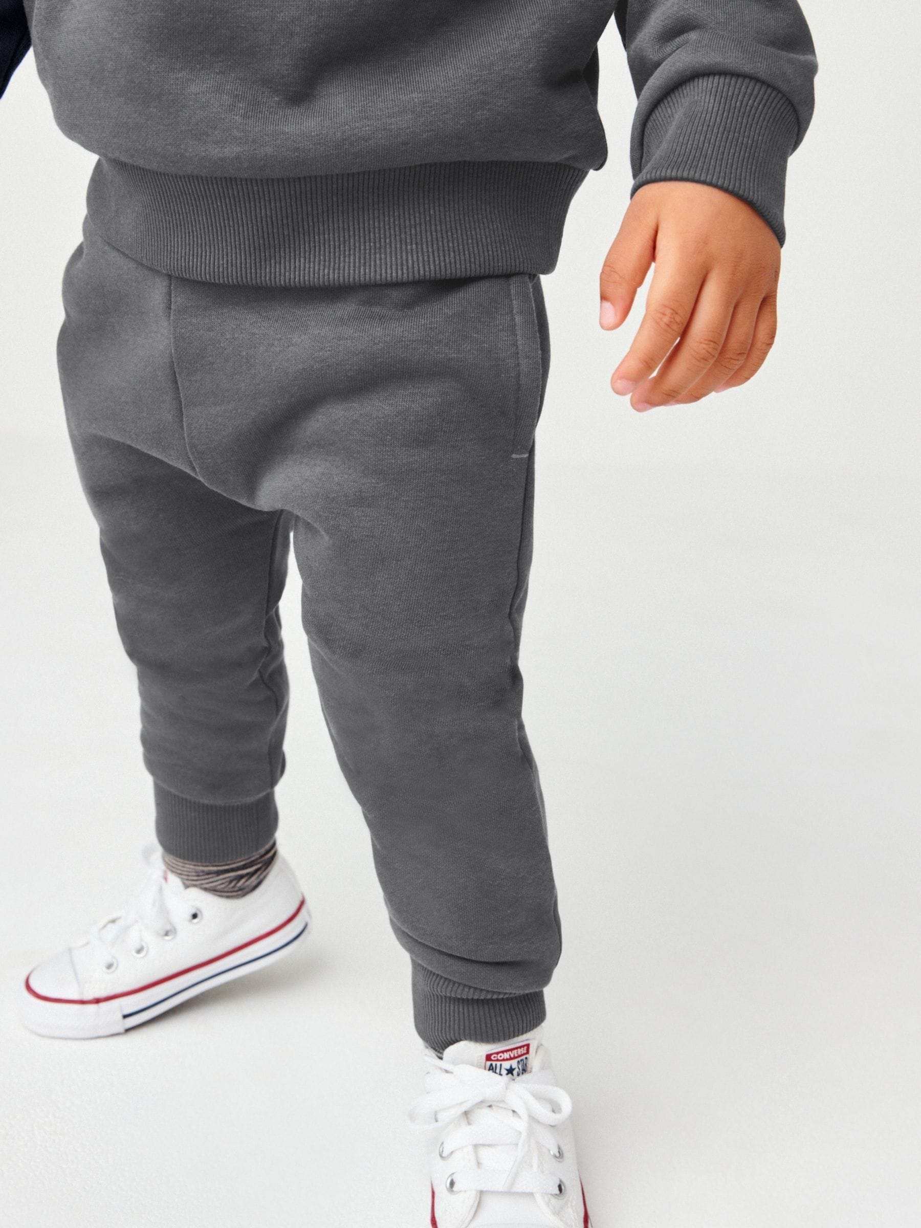 skechers sweatpants kids grey