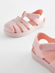 Pink Jelly Fisherman Sandals - Image 6 of 6