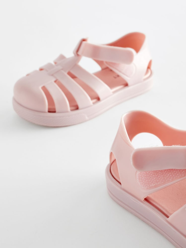 Pink Jelly Fisherman Sandals - Image 6 of 6
