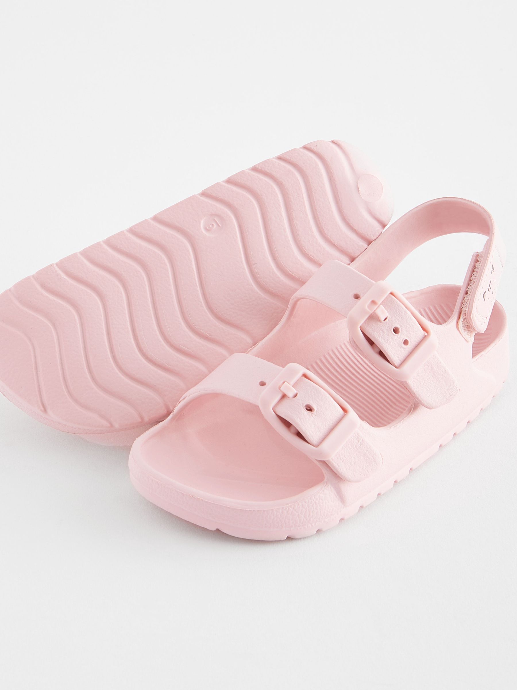 Buy Pink Two Strap Sandals from the Next UK online shop