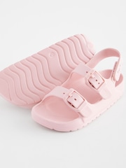 Pink Two Strap Sandals - Image 4 of 6
