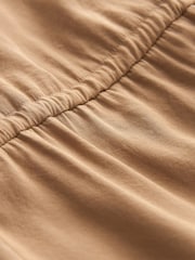 Neutrale Farbe - Utility-Cargo-Overall mit Bindegürtel - Bild 8 von 8