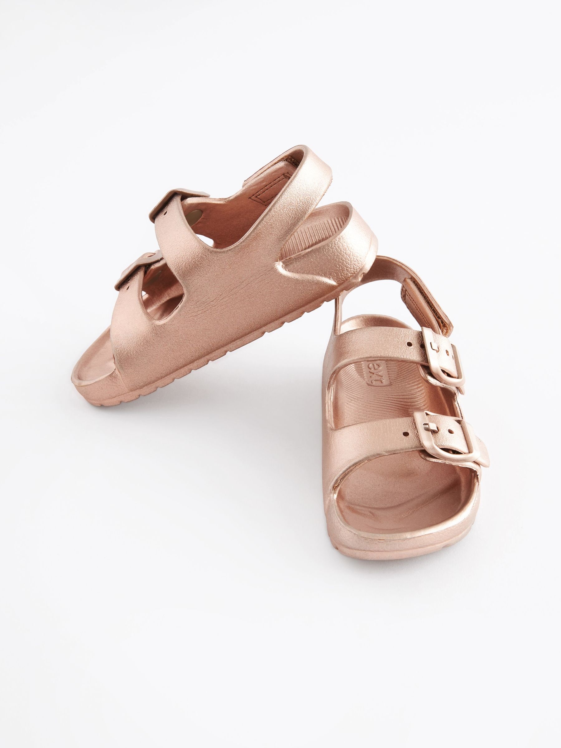 Rose gold sandals next 2025