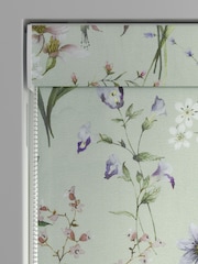 Sage Green Regency Made to Measure Roman 100% Cotton Blind - Image 3 of 6