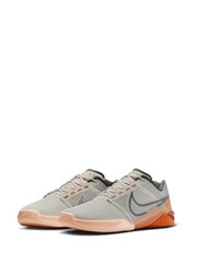 Nike Orange/Grey Zoom Metcon Turbo 2 Training Trainers - Image 3 of 9