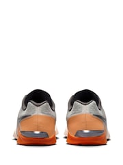 Nike Orange/Grey Zoom Metcon Turbo 2 Training Trainers - Image 4 of 9