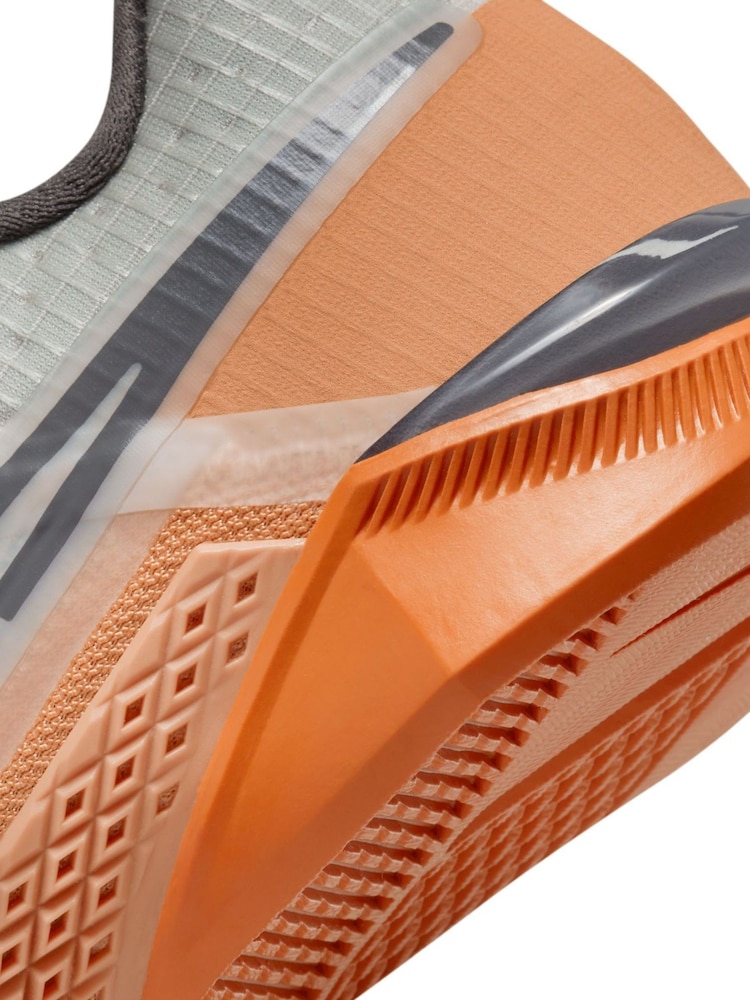 Nike Orange/Grey Zoom Metcon Turbo 2 Training Trainers - Image 9 of 9