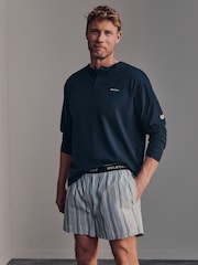 Blå - Belstaff Cotton Poplin Shorts - Bilde 1 av 5
