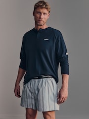 Blå - Belstaff Cotton Poplin Shorts - Bilde 2 av 5