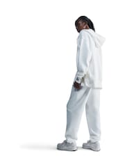 Nike Sail Oversized Mini Phoenix Fleece Swoosh Full Zip Hoodie - Image 4 of 8