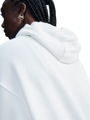 Nike Sail Oversized Mini Phoenix Fleece Swoosh Full Zip Hoodie - Image 7 of 8