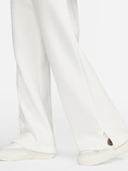 Nike Sail Phoenix Fleece High Waisted Wide Leg Joggers - Image 6 of 8