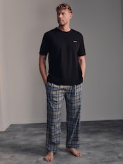 Rutemønster - Belstaff bomullspoplinjoggebukser - Bilde 2 av 4