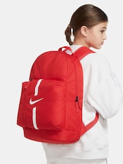 Nike Red Kids Academy Football Backpack 22L - Image 1 of 9