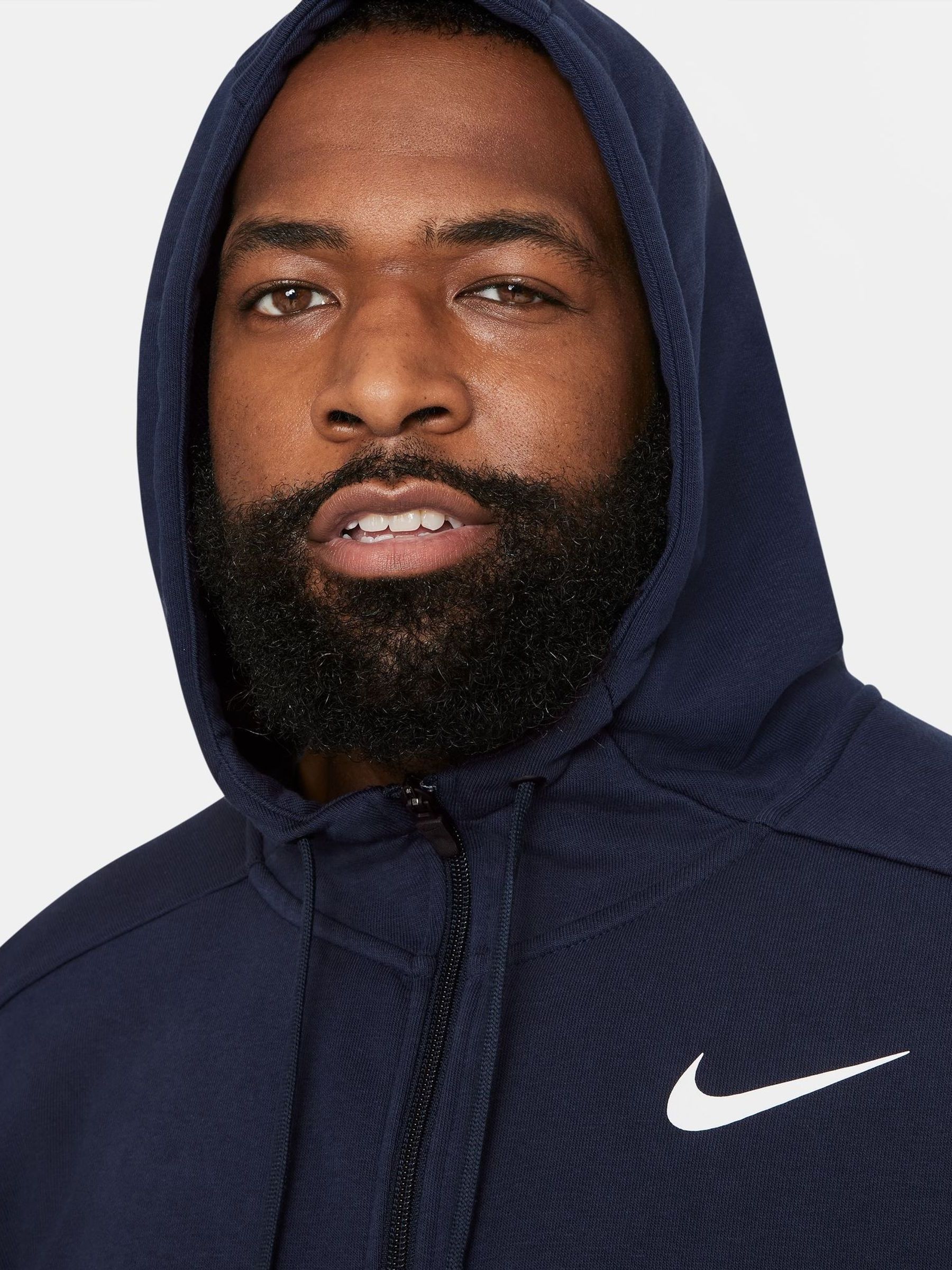 Nike zip up dri fit best sale