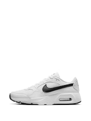 Nike White/Black Youth Air Max SC Trainers - Image 2 of 10