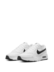 Nike White/Black Youth Air Max SC Trainers - Image 5 of 10