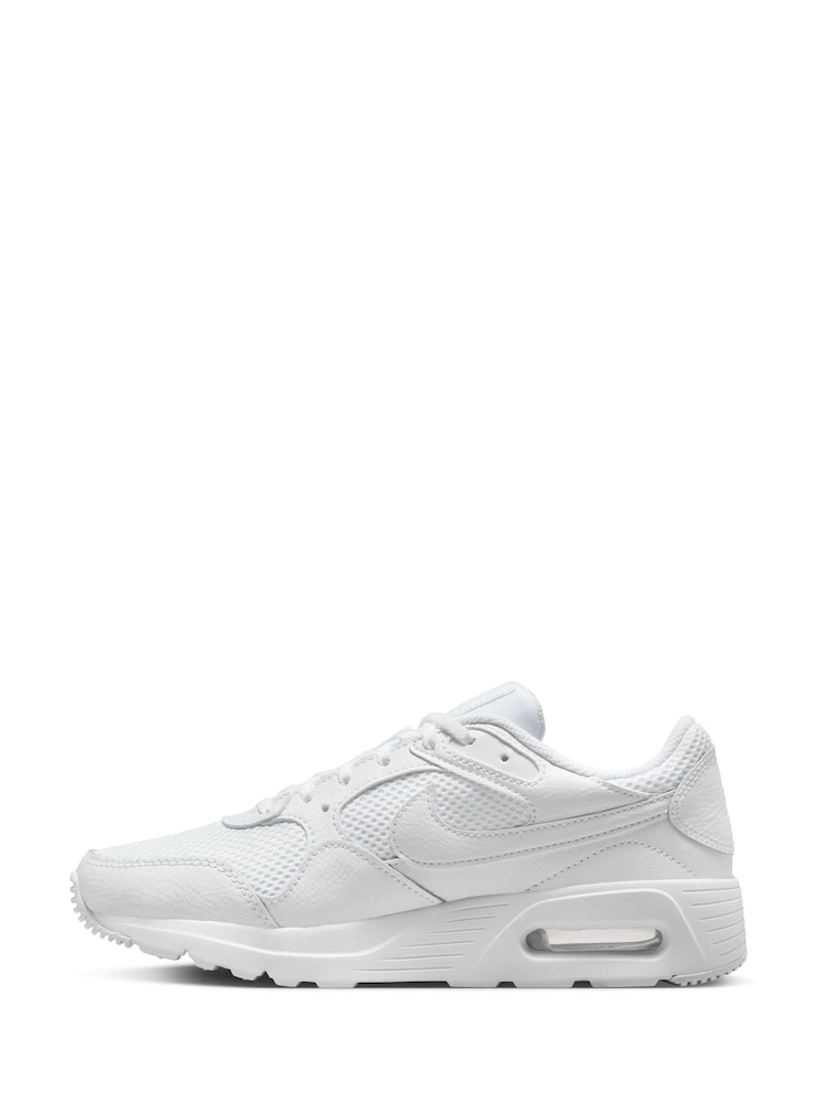 Nike White Air Max SC Trainers - Image 4 of 10