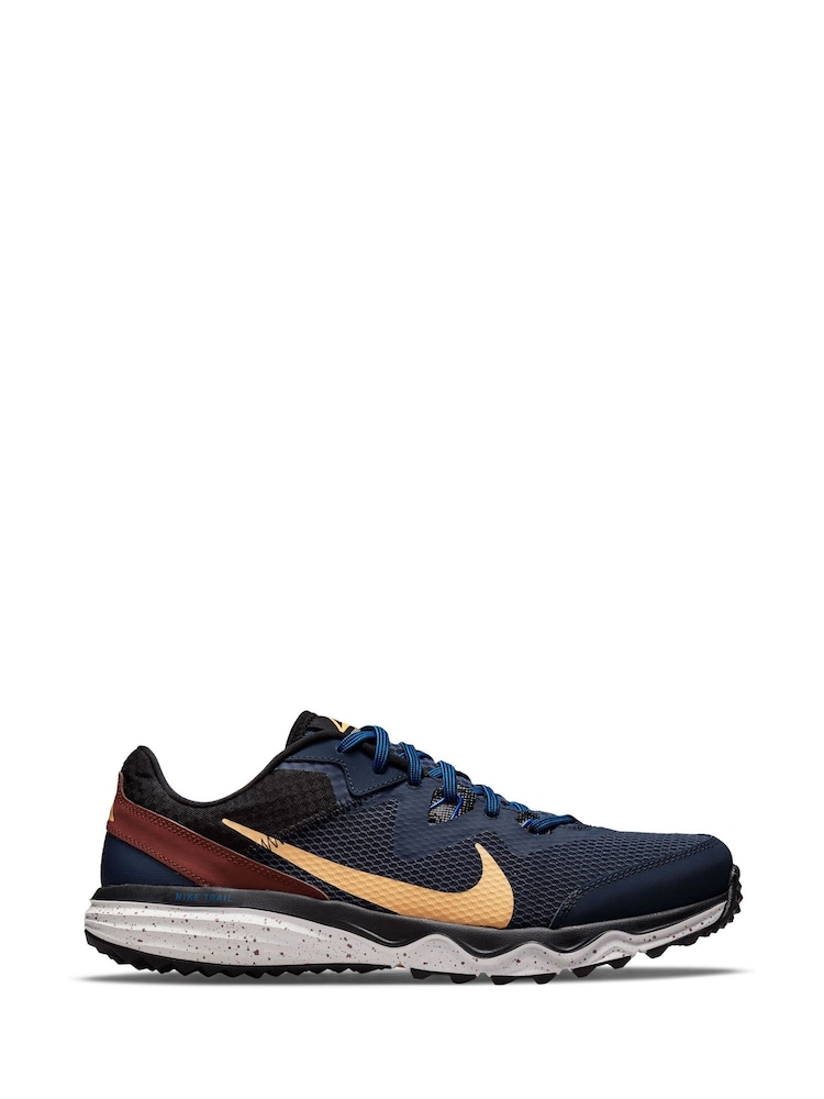 Nike Blue Juniper Trail Running Trainers - Image 1 of 10