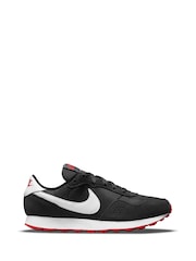 Nike Black/Red Youth MD Valiant Trainers - Image 1 of 10
