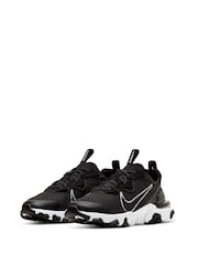 Nike Black/White React Vision Youth Trainers - Image 5 of 10