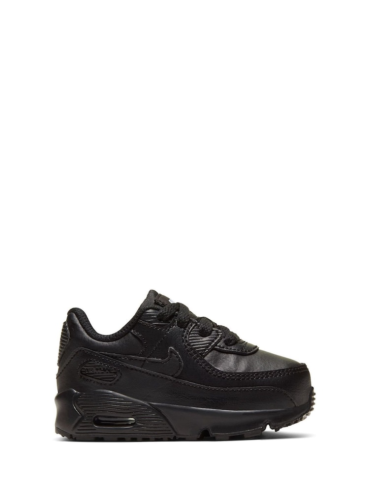 Nike Black Air Max 90 LTR Infant Trainers - Image 1 of 7 Nike Black Air Max 90 LTR Infant Trainers - Image 1 of 7