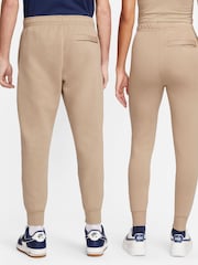 Nike Brown Club Joggers - Image 3 of 5