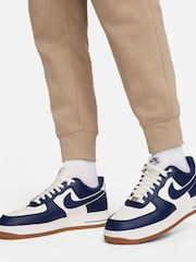 Nike Brown Club Joggers - Image 4 of 5