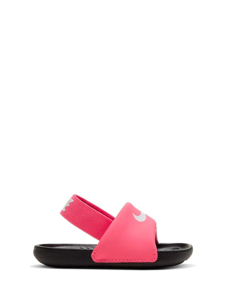 Nike Pink Kawa Baby/Toddler Sliders - Image 1 of 8
