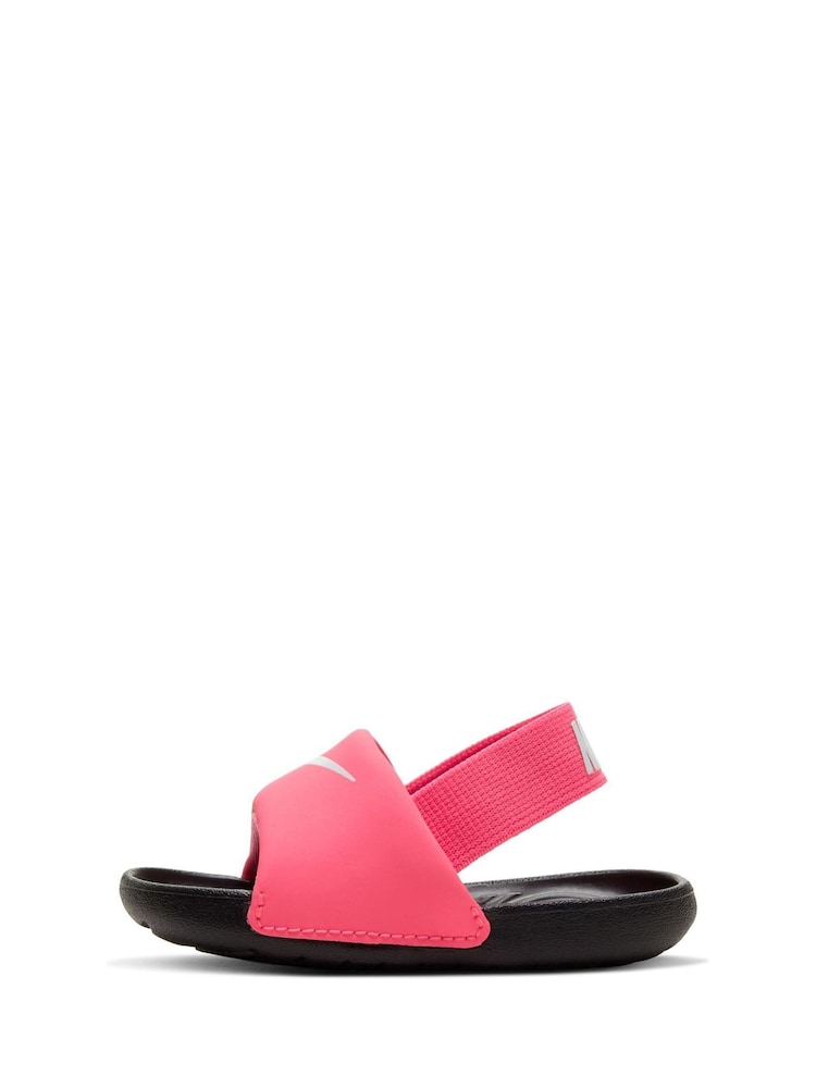 Nike Pink Kawa Baby/Toddler Sliders - Image 2 of 8