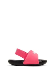 Nike Pink Kawa Baby/Toddler Sliders - Image 3 of 8