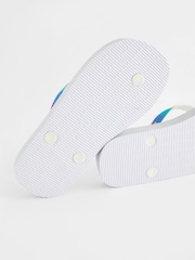 White Rainbow Flip Flops - Image 5 of 5