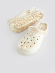 Neutral Marble Chunky Clogs - Image 5 of 6