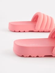 Pink Quilted Sliders - Image 4 of 6