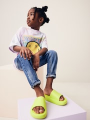 Lime Green Chunky Sliders - Image 1 of 7