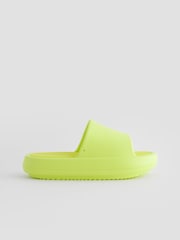 Lime Green Chunky Sliders - Image 4 of 7