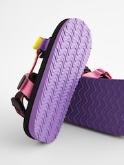 Bright Multicolour Trekker Sandals - Image 4 of 6